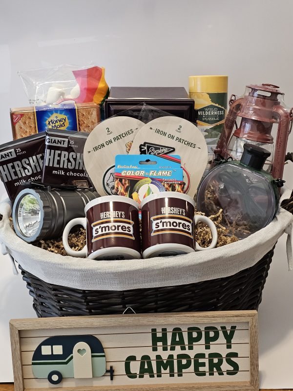 Happy Campers Hersheys Basket