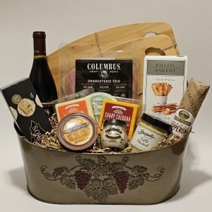 Gourmet Meat and Cheese Basket